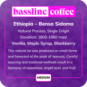 Bensa Sidama | Ethiopia | Medium Roast Coffee