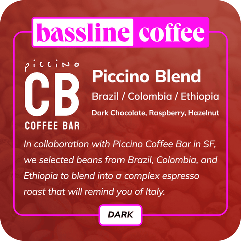 Piccino Blend | Dark Roast Coffee