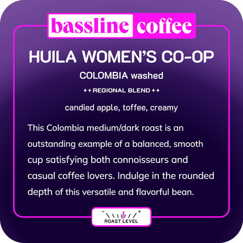 Huila Coocentral | Colombia | Medium Roast Coffee