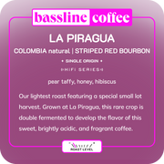 HiFi Series: La Piragua Natural | Colombia | Light Roast Coffee